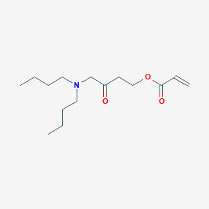 4-(Dibutylamino)-3-oxobutyl prop-2-enoate