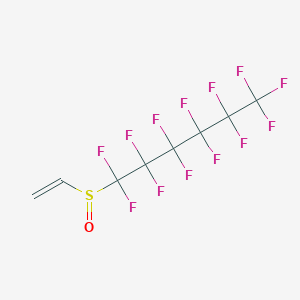 Hexane, 1-(ethenylsulfinyl)-1,1,2,2,3,3,4,4,5,5,6,6,6-tridecafluoro-