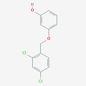 3-[(2,4-Dichlorophenyl)methoxy]phenol