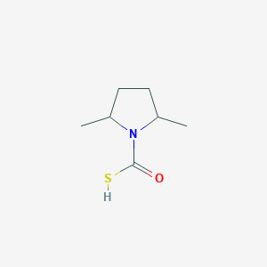 2,5-dimethylpyrrolidine-1-carbothioic S-acid