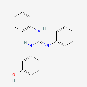 N-(3-Hydroxyphenyl)-N',N''-diphenylguanidine