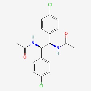 N,N'-[(1R,2R)-1,2-Bis(4-chlorophenyl)ethane-1,2-diyl]diacetamide