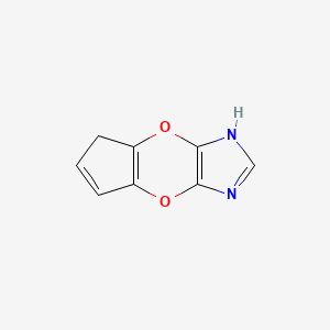 1H,7H-Cyclopenta[5,6][1,4]dioxino[2,3-d]imidazole