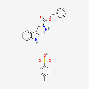 molecular formula C25H26N2O5S B1516112 L-Tryptophan benzyl ester p-toluenesulfonate 