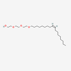 molecular formula C24H48O4 B1516117 2-[2-[2-[[(Z)-9-Octadecenyl]oxy]ethoxy]ethoxy]ethanol 