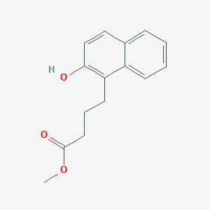 Methyl 4-(2-hydroxynaphthalen-1-YL)butanoate