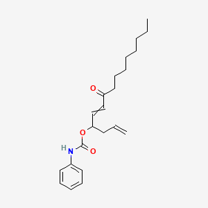 7-Oxopentadeca-1,5-dien-4-yl phenylcarbamate