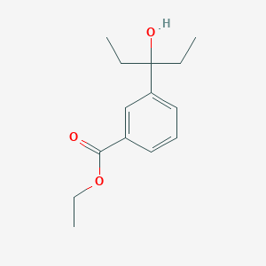 Ethyl 3-(3-hydroxypentan-3-yl)benzoate