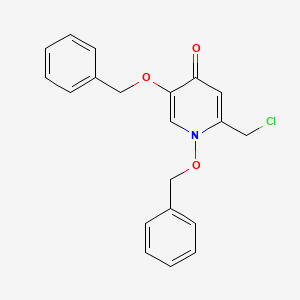 1,5-Bis(benzyloxy)-2-(chloromethyl)pyridin-4(1H)-one