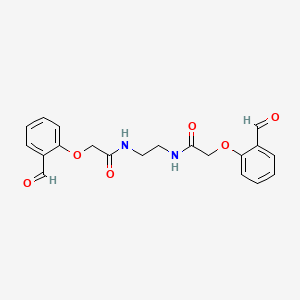 N,N'-(Ethane-1,2-diyl)bis[2-(2-formylphenoxy)acetamide]