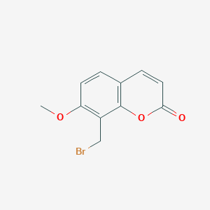 2H-1-Benzopyran-2-one, 8-(bromomethyl)-7-methoxy-