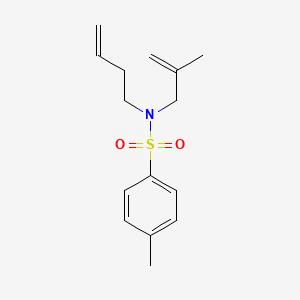 N-(But-3-en-1-yl)-4-methyl-N-(2-methylprop-2-en-1-yl)benzene-1-sulfonamide