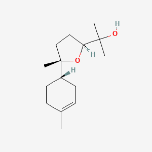 molecular formula C15H26O2 B1516156 (-)-Bisabolol oxide B CAS No. 26184-88-3