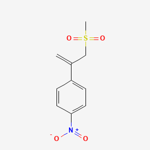 1-[3-(Methanesulfonyl)prop-1-en-2-yl]-4-nitrobenzene