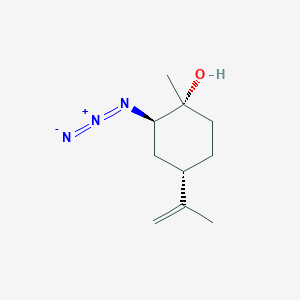 (1R,2R,4S)-2-Azido-1-methyl-4-(prop-1-en-2-yl)cyclohexan-1-ol