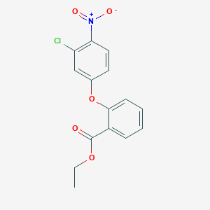 Ethyl 2-(3-chloro-4-nitrophenoxy)benzoate