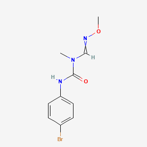 N-[(4-Bromophenyl)carbamoyl]-N'-methoxy-N-methylmethanimidamide