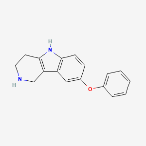 1H-Pyrido[4,3-b]indole, 2,3,4,5-tetrahydro-8-phenoxy-