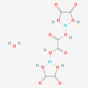 molecular formula C6H8O13Pr2 B1516164 Hydrate praseodymium (III) oxalate 