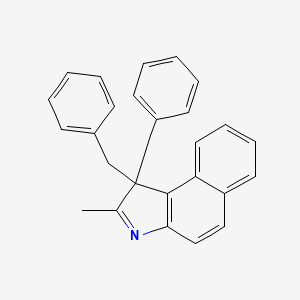 1,1-Dibenzyl-2-methyl-1H-benzo[E]indole