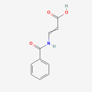 3-Benzamidoprop-2-enoic acid