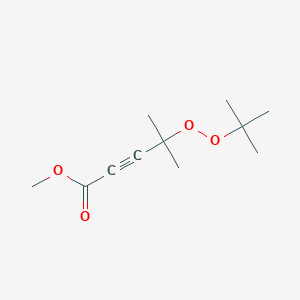 Methyl 4-(tert-butylperoxy)-4-methylpent-2-ynoate