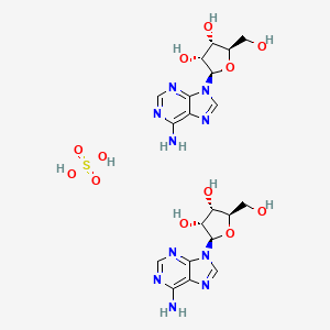 molecular formula C20H28N10O12S B1516173 Adenosine hemisulfate salt 