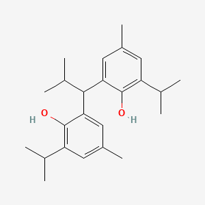 2,2'-(2-Methylpropane-1,1-diyl)bis[4-methyl-6-(propan-2-yl)phenol]