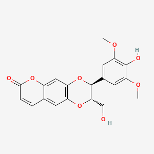 molecular formula C20H18O8 B1516175 Moluccanin CAS No. 116521-73-4