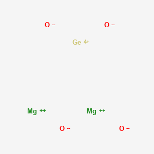 molecular formula GeMg2O4 B1516176 Germanium magnesium oxide (GeMg2O4) CAS No. 12025-13-7
