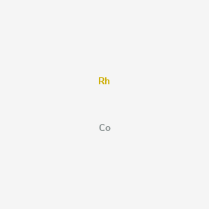 molecular formula CoRh B15161835 cobalt;rhodium CAS No. 154104-28-6