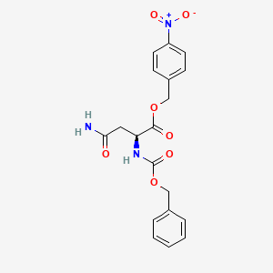 molecular formula C19H19N3O7 B1516184 Z-L-Asparagine 4-nitrobenzyl ester 