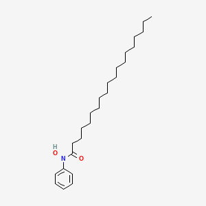 N-Hydroxy-N-phenylnonadecanamide