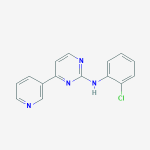 N-(2-Chlorophenyl)-4-(pyridin-3-yl)pyrimidin-2-amine