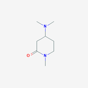 4-(Dimethylamino)-1-methylpiperidin-2-one