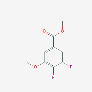 molecular formula C9H8F2O3 B1516192 Methyl 3,4-difluoro-5-methoxybenzoate 