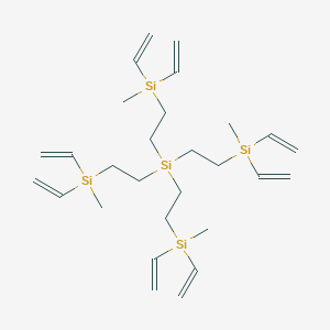 [Silanetetrayltetra(ethane-2,1-diyl)]tetrakis[diethenyl(methyl)silane]