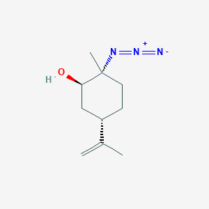 (1R,2R,5S)-2-Azido-2-methyl-5-(prop-1-en-2-yl)cyclohexan-1-ol