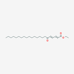 Ethyl 6-oxodocosa-2,4-dienoate