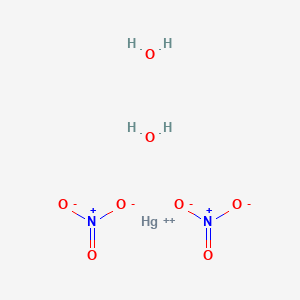 molecular formula H4HgN2O8 B1516201 Mercuric nitrate dihydrate 