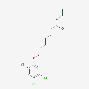 Ethyl 7-(2,4,5-trichlorophenoxy)heptanoate