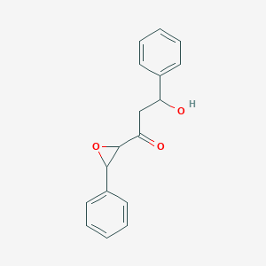 3-Hydroxy-3-phenyl-1-(3-phenyloxiran-2-yl)propan-1-one