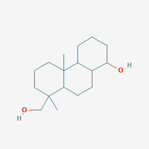 molecular formula C17H30O2 B15162082 Podocarpane-14,15-diol CAS No. 142088-62-8