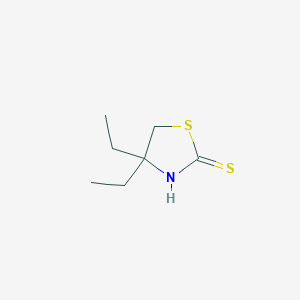 4,4-Diethyl-1,3-thiazolidine-2-thione