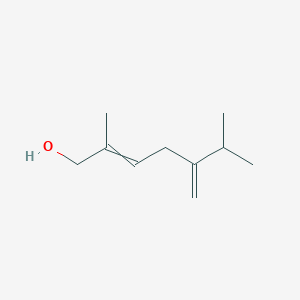 2,6-Dimethyl-5-methylidenehept-2-en-1-ol