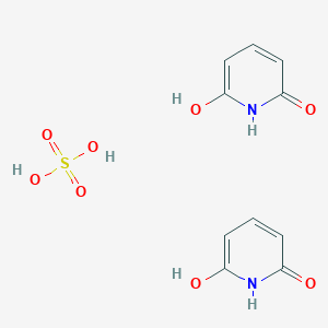 molecular formula C10H12N2O8S B1516214 2,6-Dihydroxypyridine hemisulfate 
