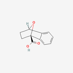 molecular formula C11H10O3 B1516219 (1S,4R)-1,2,3,4-Tetrahydro-1,4-epoxynaphthalene-1-carboxylic Acid CAS No. 1244954-13-9