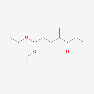 3-Heptanone, 7,7-diethoxy-4-methyl-