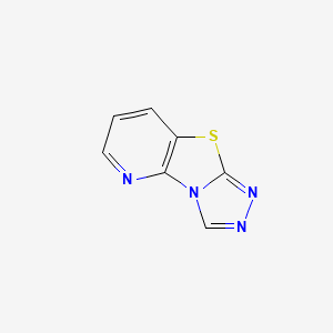 7-thia-2,4,5,12-tetrazatricyclo[6.4.0.02,6]dodeca-1(8),3,5,9,11-pentaene