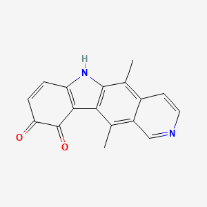 5,11-Dimethyl-6H-pyrido[4,3-b]carbazole-9,10-dione